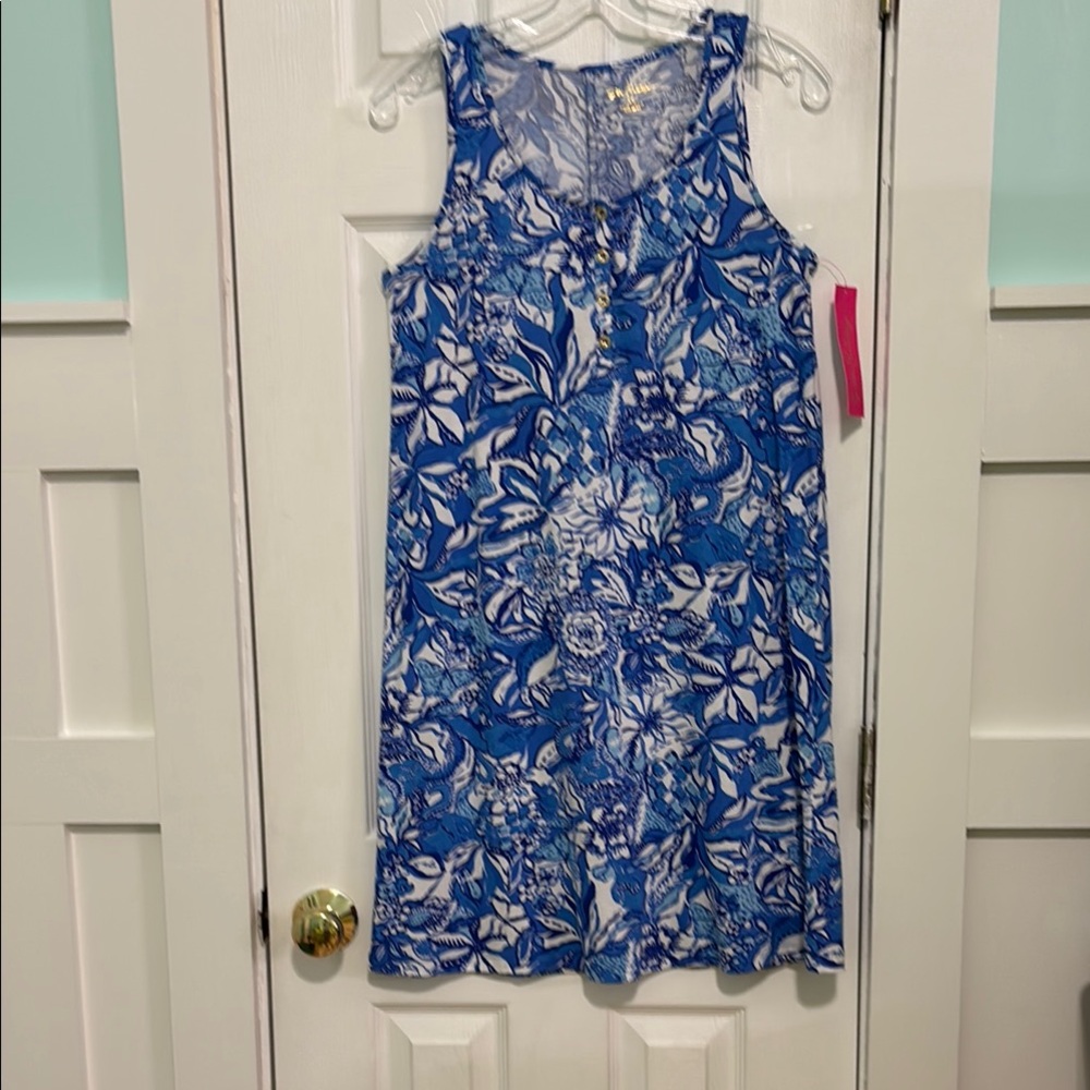 Lilly Pulitzer Lela Henley Tank Dress